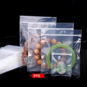 50pcs High Transparency Ppe Ziplock Bag