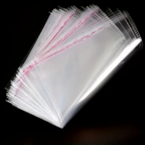 100pcs Large Clear Resealable Plastic Bag